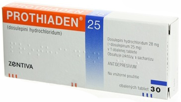 ECG antidepressant drug prothiaden