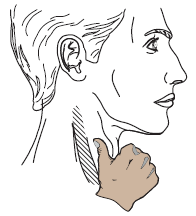 Carotid sinus massage